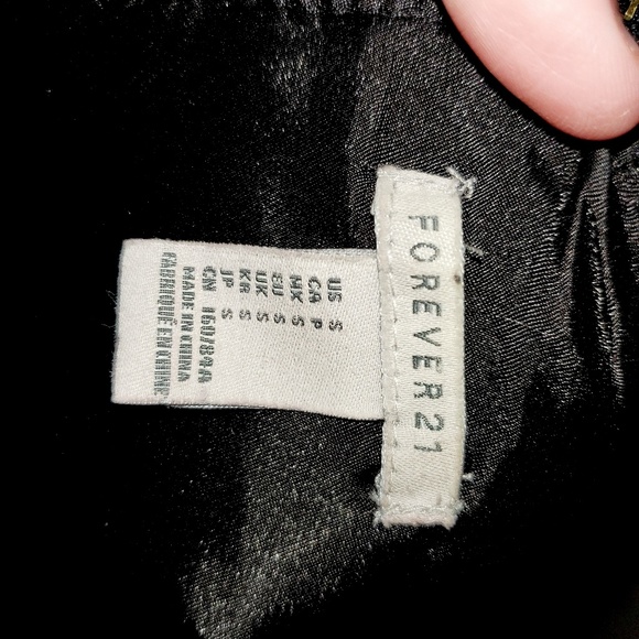 Forever 21 vegan leather skater dress - Picture 6 of 8